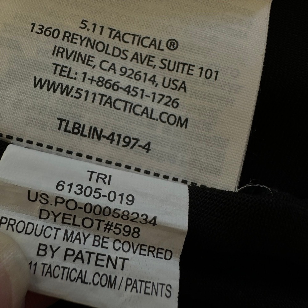 5.11 Tactical‎ Performance Short Sleeve Polo Mens Size S Moisture Wick Quick Dry - Picture 7 of 9